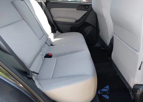 2017 Subaru Forester 2.5I Premium from USA, damaged, VIN JF2SJAEC8HH595502